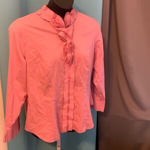 Plus size button down shirt